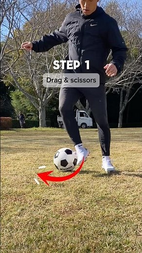 ⚽️ Drag Scissors Roll #football #soccer #futebol #futbol #足球