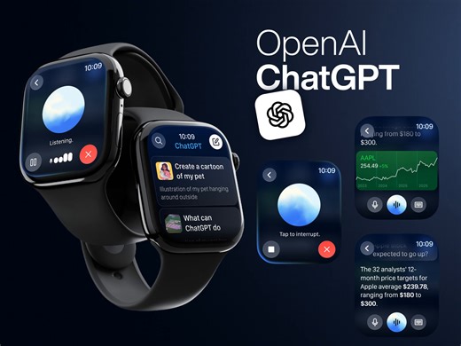 ChatGPT & AI on Apple Watch Animation
