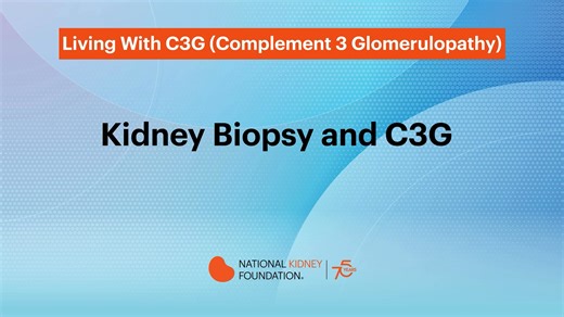 2.1K views | Do you know the facts about complement 3 glomerulopathy (C3G)? Watch these patient story videos to learn more today: https://bit.ly/467P3DB | National Kidney Foundation | Facebook