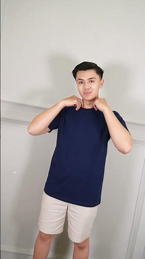 Kaos Polos warna NAVY Katun combet 24S PREMIUM