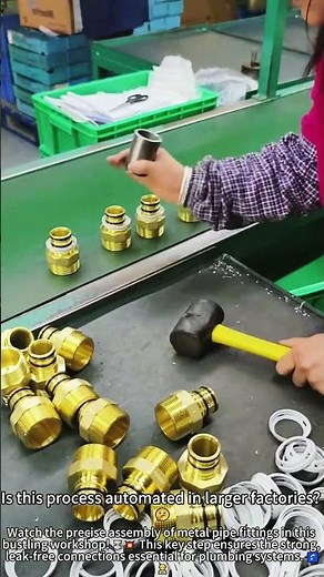 Assembling Metal Pipe Fittings! 🔧🔥