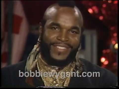 Mr. T & Melinda Culea for "The A-Team" 1983 - Bobbie Wygant Archive