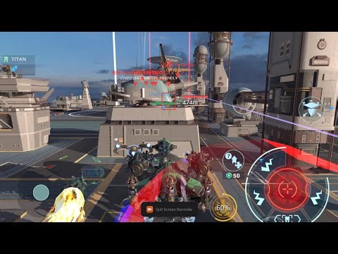 War Robots Beacon Rush Carrier Gameplay, Finally got Samjok