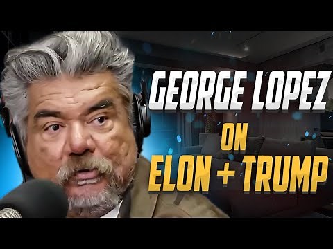 George Lopez on Donald Trump - Elon Musk - TV Show - Secret Service Coming to His House - Interview