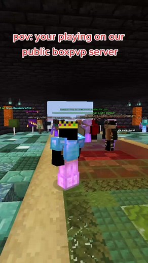 Free-for-All PvP Server on Bedrock and Java Editions