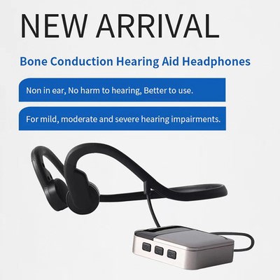 Bone conduction noise-canceling Bluetooth hearing aids for the elderly | eBay
