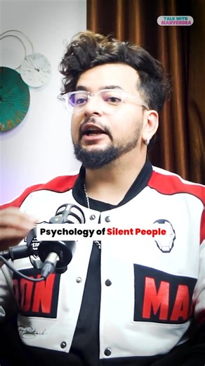 Manvendra Pratap Singh on Instagram: "Psychology of Silent People . . . . #motivation #success #podcast #life"