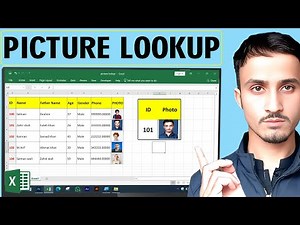 How to create Picture lookup in Excel | Image lookup in Excel