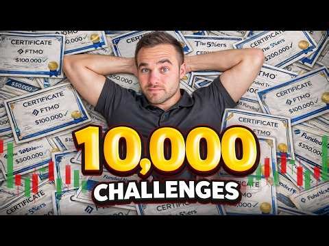 Our Results After 10,000 Prop Firm Challenges