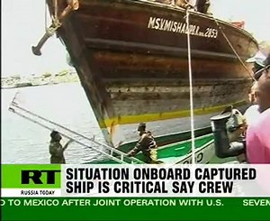 No food or water for Russians held captive by pirates