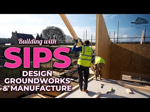 Building with structurally insulated panels (SIPS) | Church Farm Ep2