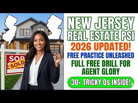 Free New Jersey Real Estate PSI Practice Exam 2026 Pass the NJ Real Estate License Test