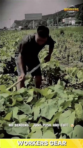 Hand-Powered Twin Blade Cultivator for Fast Weed Removal and Soil Tilling in Small Farm Rows