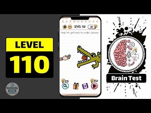 Brain Test Level 110 Walkthrough