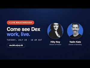 Dex for MSPs: Live Webinar, July 28