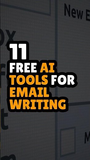 11 Free AI Tools for Email Writing #freeaitools #emailwriting