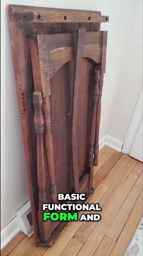 Building a Rustic Folding Table: Historical & DIY! #shorts