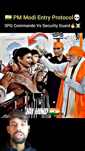 SPG💀 Vs Security Guard🔥How Protect to PM Modi 🇮🇳☠️