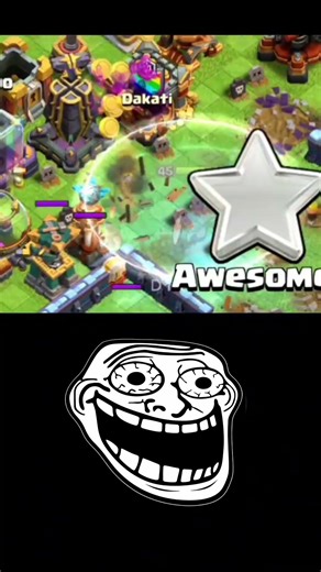 RC Charge with 14 Invisibility Spells is INSANE 😱 | Clash of Clans TH17 Strategy#shorts #dmdehla