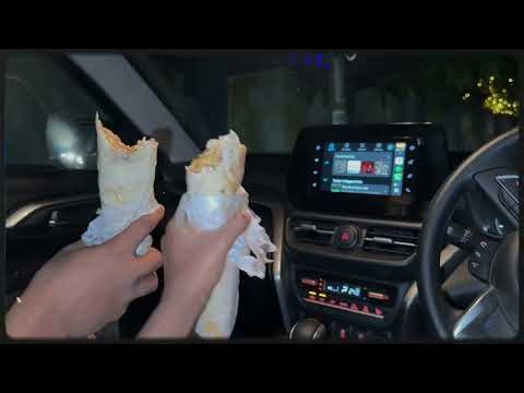 Car romantic date - feel the music