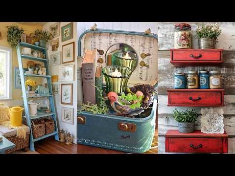 Trash to Treasure Part 2 | Budget Spring Cottage Farmhouse Decor & Repurposed Furniture Restoration