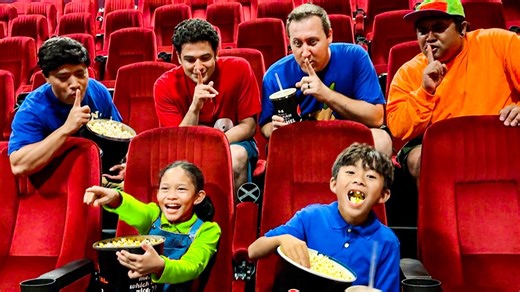 Andrea, Ben, and their uncles are super excited for a fun day at the movies! But when Andrea spills popcorn and Ben keeps kicking the seat in front of him, things get a little out of hand. 😅 They soon realize that being loud or messy in the theater can bother others who just want to enjoy the movie. With a little help from the grown-ups, Andrea and Ben figure out how to be more thoughtful—staying quiet, picking up their trash, and showing respect for everyone around them. It turns into a great 