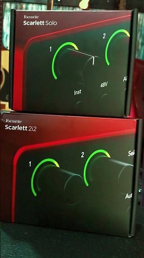 Focusrite Scarlett 2i2 4th Generation 2-In, 2-Out USB Audio Interface