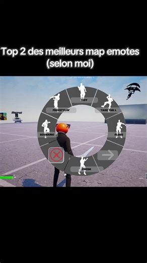 Top 2 des meilleurs map emote (selon moi)#emote #fortnite #map #créatif