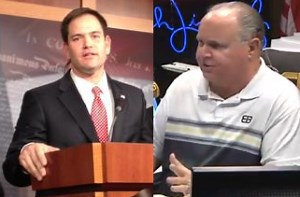 Rush Limbaugh Slips Up, Cops To Republican Racism During Marco Rubio Interview
