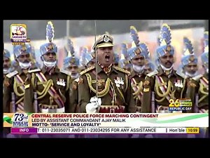 CRPF Marching Contingent | Republic Day Parade 2022