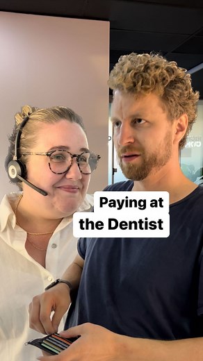 Jack Post on Instagram: "$$$ Paying at the Dentist $$$"