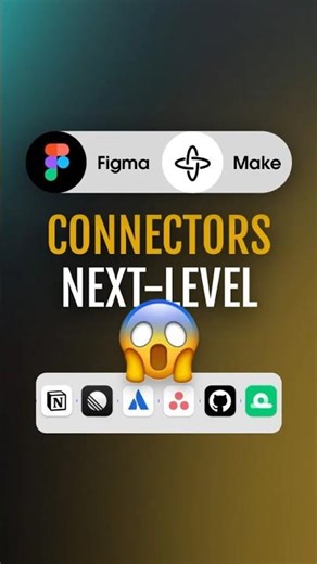 Figma Make + Connectors = Next-Level Prototyping! ‪@Notion‬ ‪@linear‬ ‪@asana‬ ‪@GitHub‬