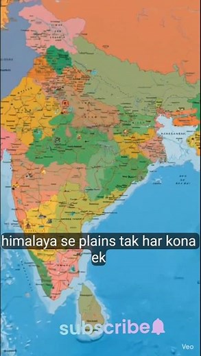 Map of India | Complete Geography Explained || Complete Map of India | Geography for Beginners#india