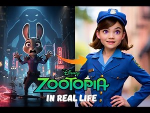 😱 ZOOTOPIA in REAL LIFE — Human Versions with AI Magic!