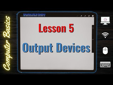 What are OUTPUT Devices ? | Lesson 5 | Computer Literacy