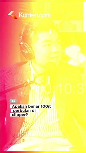 apakah benar dari clipper mendapat cuan yg banyak#kontencom #kontencomxsulianto