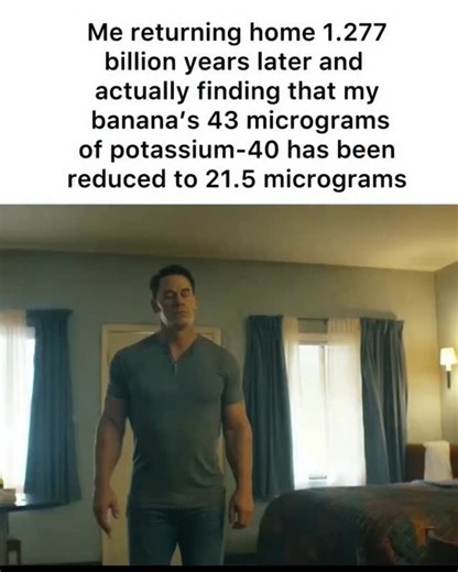 .𝐆𝐑𝐈𝐍𝐆𝐎𖧷 👨🏾‍🌾 on Instagram: "🔥EXPLANATION:🔥 a half life is the amount of time to take for a radioactive substance to decay into a different, more stable element. every radioactive isotope has a specific half life, which remains constant and is not affected by external conditions like temp or pressure. uranium-238’s half life is 4.47 billion years, so it takes that long for half of the U238 sample to decay! it is worth noting that the uranium-238 that decays does not simply dissapeer.