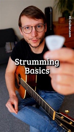 Strumming Basics: Arm or Wrist? Wait… 2 years in but still a beginner? Let’s end that today. Go here: Hi-Guitar.com/The-Spark #guitarlessons #guitartutorials #guitar | Hi Guitar by Florian
