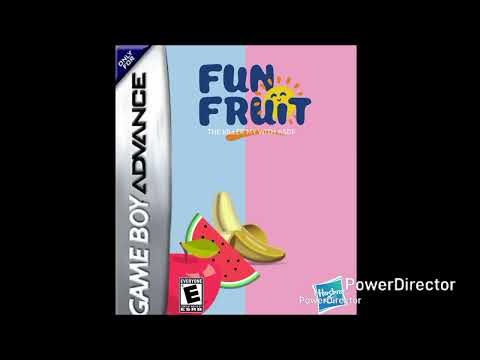 Fun Fruit The Killer My With Asdf Game Boy Advance - 2007 Hasbro/No Art Software Studios