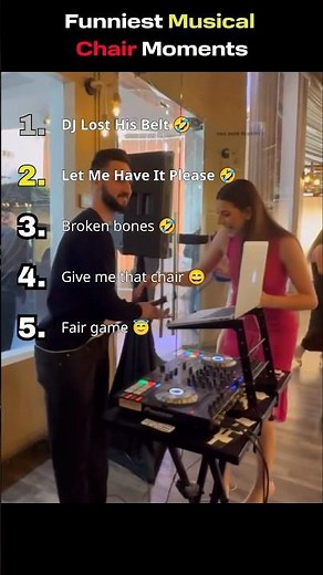 Musical Chairs Gone Wrong 😂 #shorts #fails #funny