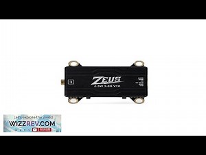 HGLRC ZEUS VTX 5.8GHz 40CH PIT/25/200/800/1600/2500mW 2.5W MMCX FPV Transmitert for RC Review