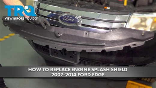 How to Replace Engine Splash Shield 2007-2014 Ford Edge