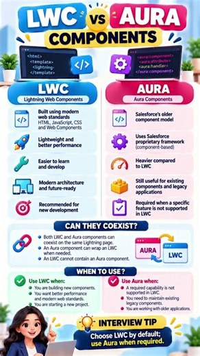 LWC vs Aura Components ⚡ | Which Salesforce Framework Should You Learn?