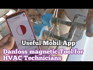 Danfoss magnetic Tool for AC and DC solenoid Coils | magnetic field tester | solenoid coil tester