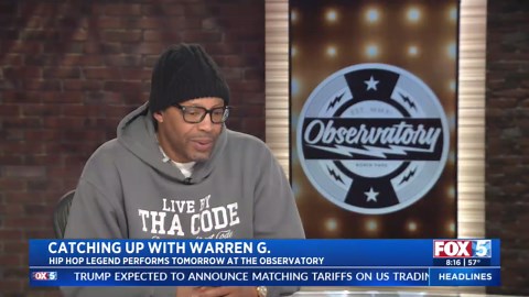 Hip hop legend Warren G to host show in North Park