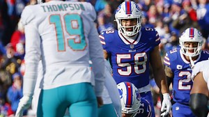 Matt Milano caps off Bills' ferocious rush with 9-yard sack