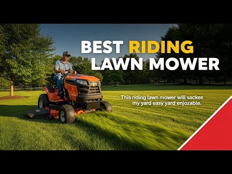 TOP 5 Best Riding Lawn Mower 2025 | Powerful Yet Quiet Riding Mowers You’ll Love!