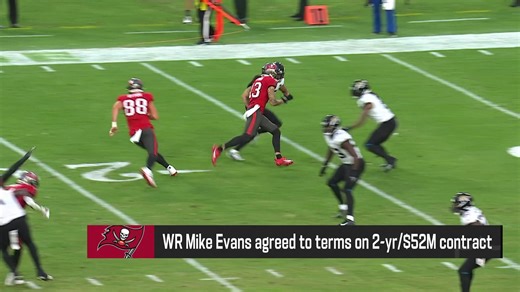 10K views · 281 reactions | From @NFLTotalAccess: The #Bucs struck a deal with WR Mike Evans, keeping one of their all-time greats around for another 2 years. | Ian Rapoport | Facebook