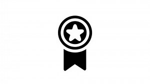 Achievement Award Icon Animationapproved Certified Icon Stock Footage Video (100% Royalty-free) 3509103767 | Shutterstock