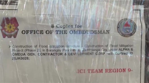Inimbestigahan din ng PNP validation team ang flood control projects ng Alpha & Omega and Gen. Contractor & Dev't Corporation sa Zamboanga City. | ulat ni Johnson Manabat, ABS-CBN News | TV Patrol